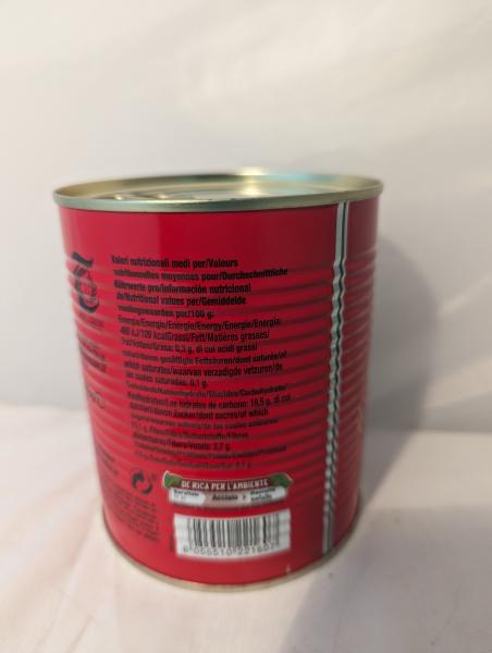 De Rica Tomatenmark Doppelt Konzentriert 850 g Nettogewicht